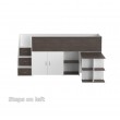 Longwall  Space saver single bed with Cupboards & Drawers