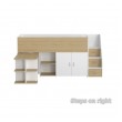 Longwall  Space saver single bed with Cupboards & Drawers