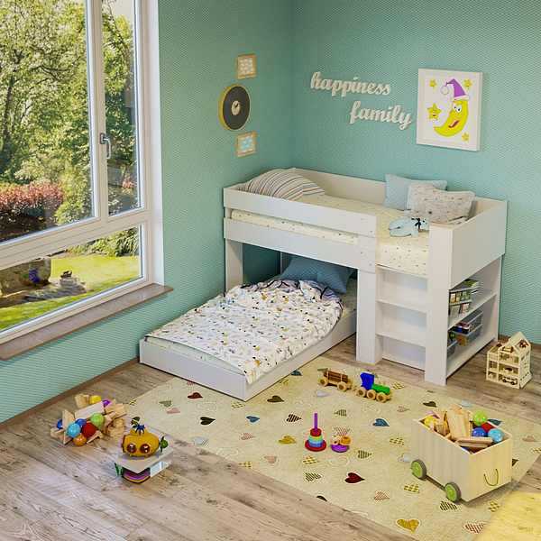 Kids low bed clearance