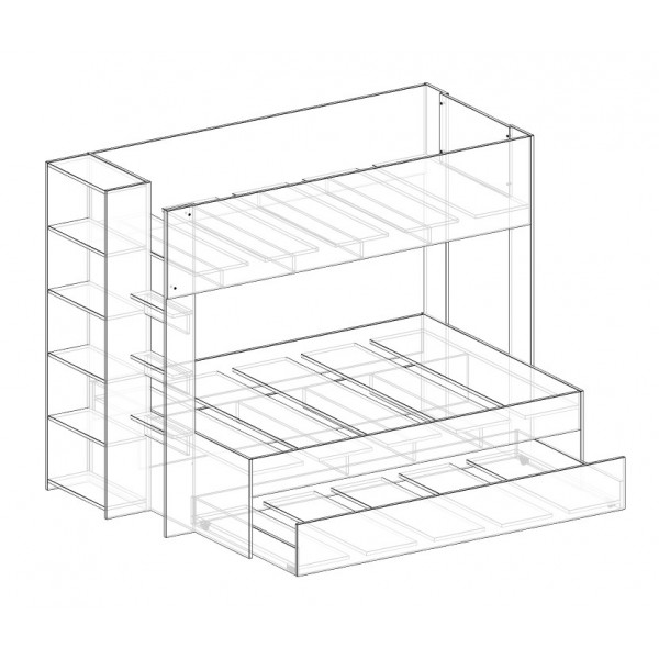double bunk with trundle