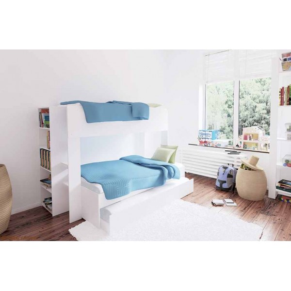 Triple Bunk Bed Single Over Double Optional Trundle Triple Bunk Bed Single Over Double Optional Trundle