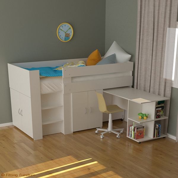 loft bed with storage