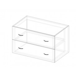 Drawer unit  - wide - for inside Wardrobe