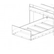 Low Height Loft Bed with End Pull-Out Lower Bed - add bed head to lower bed Low Height Loft Bed with End Pull-Out Lower Bed - add bed head to lower bed